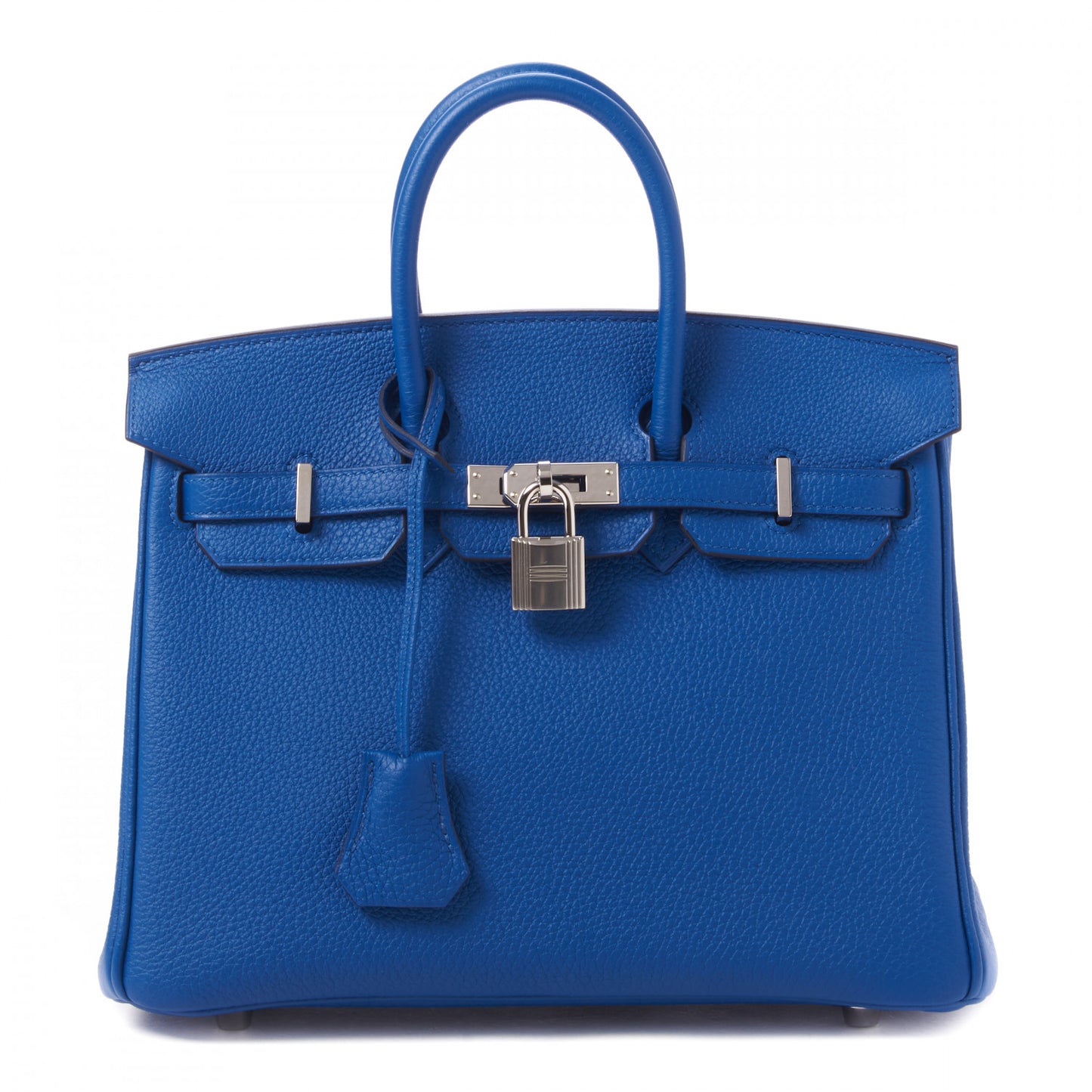 Togo Birkin 25 Bleu France