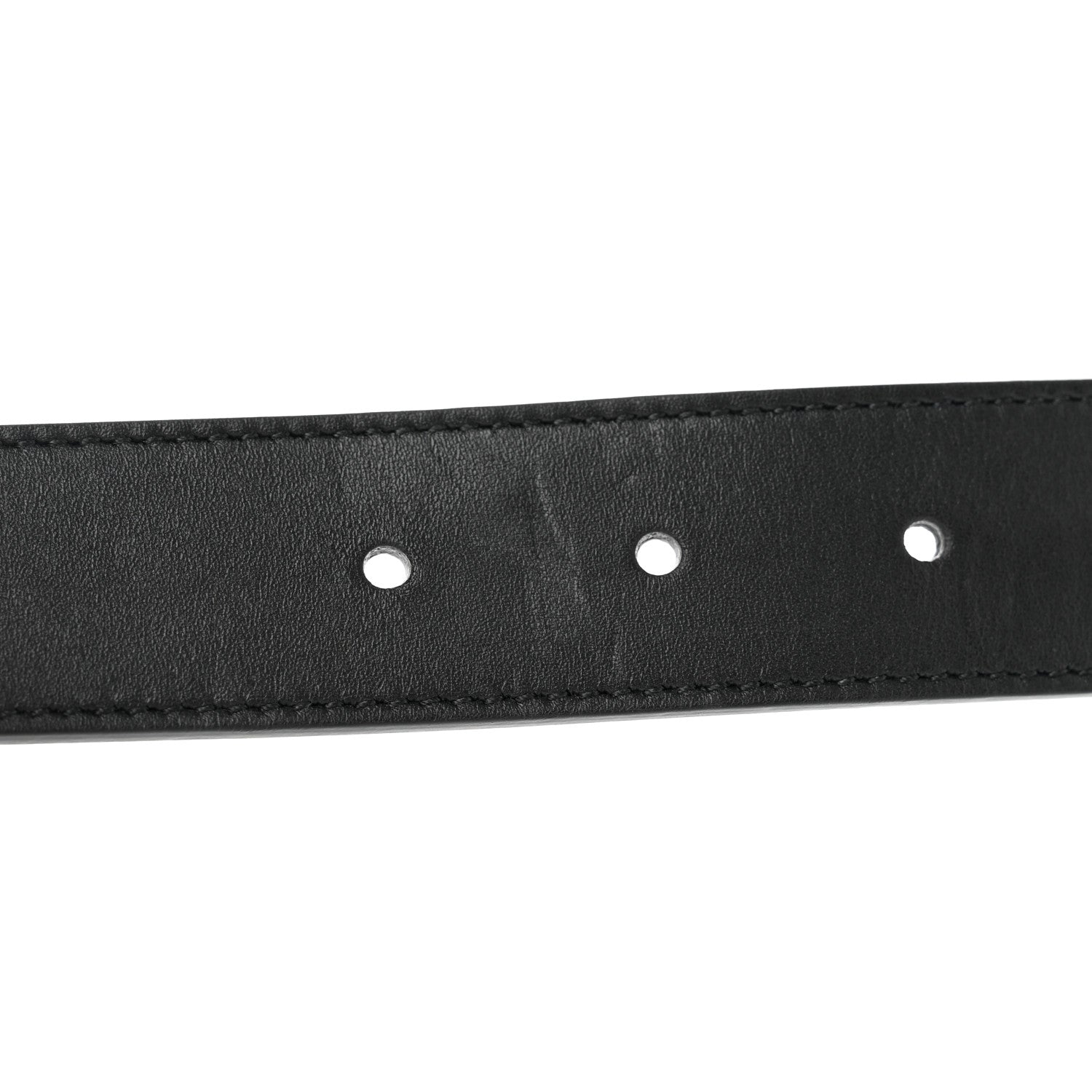 Gucci Calfskin Double G 30mm Belt 95 38 Black 6 of 6