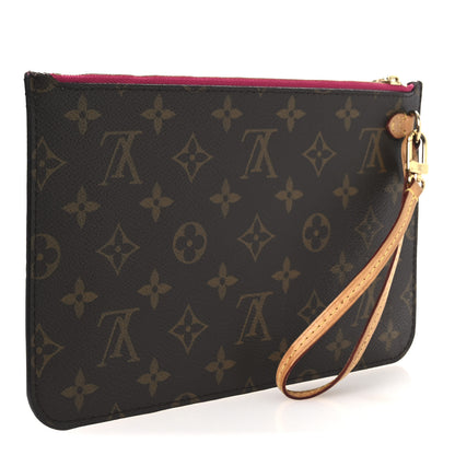 Louis Vuitton Monogram Neverfull MM GM Pochette Pivoine 3 of 10