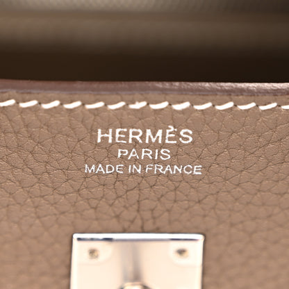 Hermes Togo Birkin 25 Etoupe 6 of 11