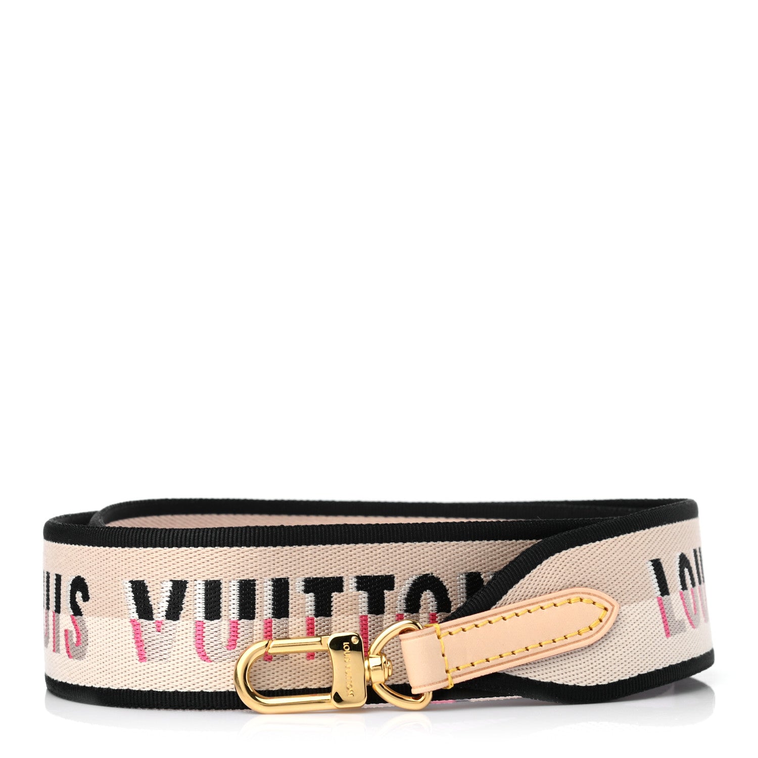 Louis Vuitton Jacquard Speedy Bandouliere 20 Shoulder Strap Black 1 of 4
