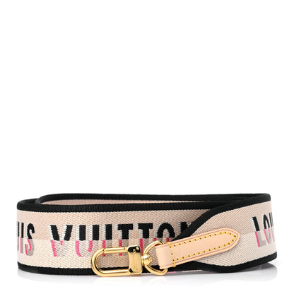 Louis Vuitton Jacquard Speedy Bandouliere 20 Shoulder Strap Black 1 of 4