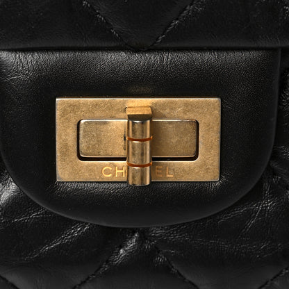 Chanel Aged Calfskin Quilted 2.55 Reissue 226 Flap Black 9 of 9
