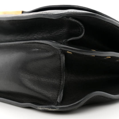 Saint Laurent Lambskin Amalia Flap Shoulder Bag Black 11 of 17
