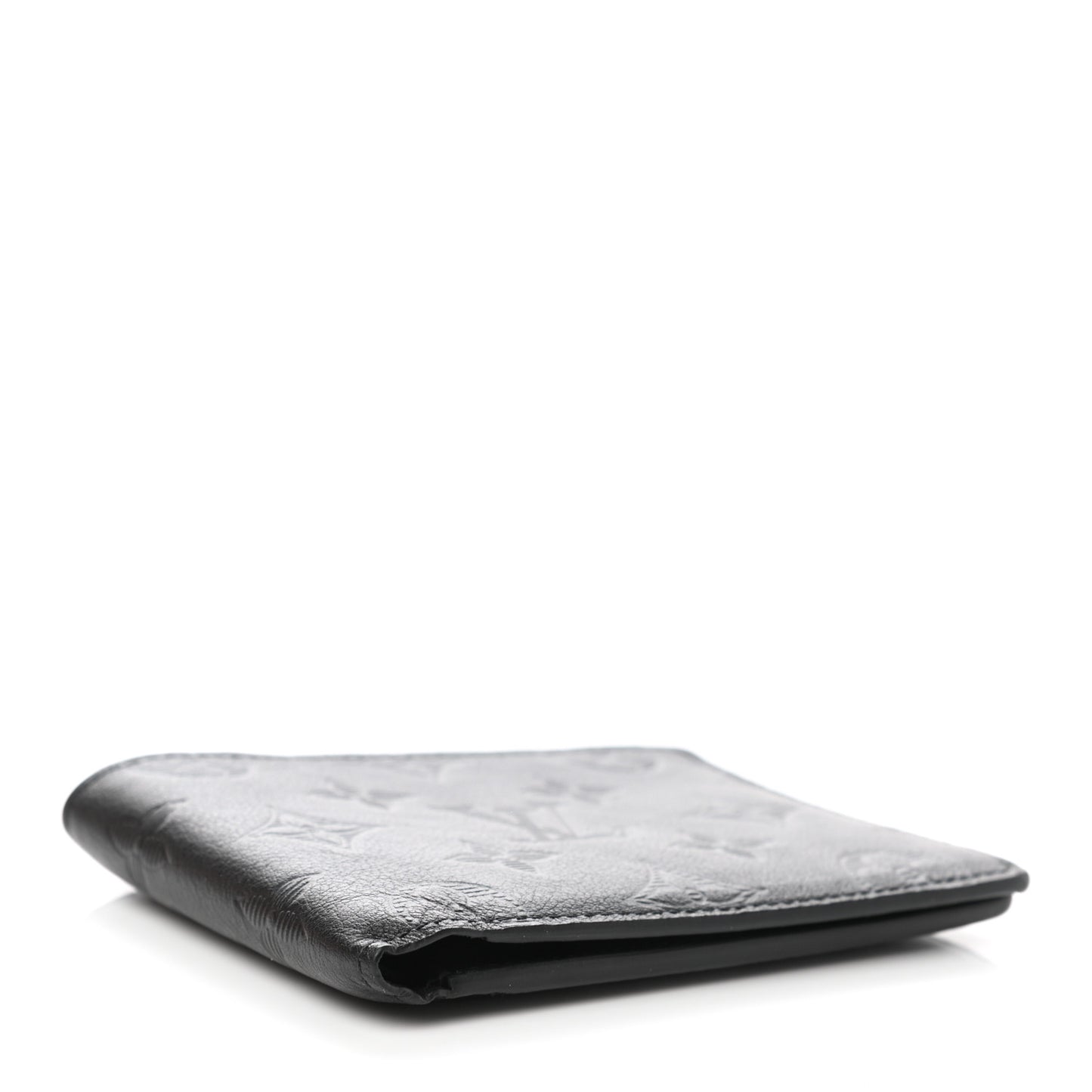 Calfskin Monogram Shadow Multiple Wallet Black
