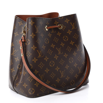 Louis Vuitton Monogram Neonoe MM Caramel 3 of 9