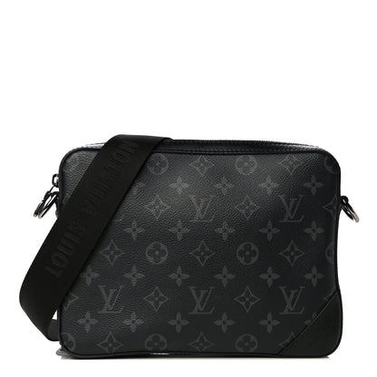 Louis Vuitton Reverse Monogram Eclipse Trio Messenger Large Pochette 1 of 10