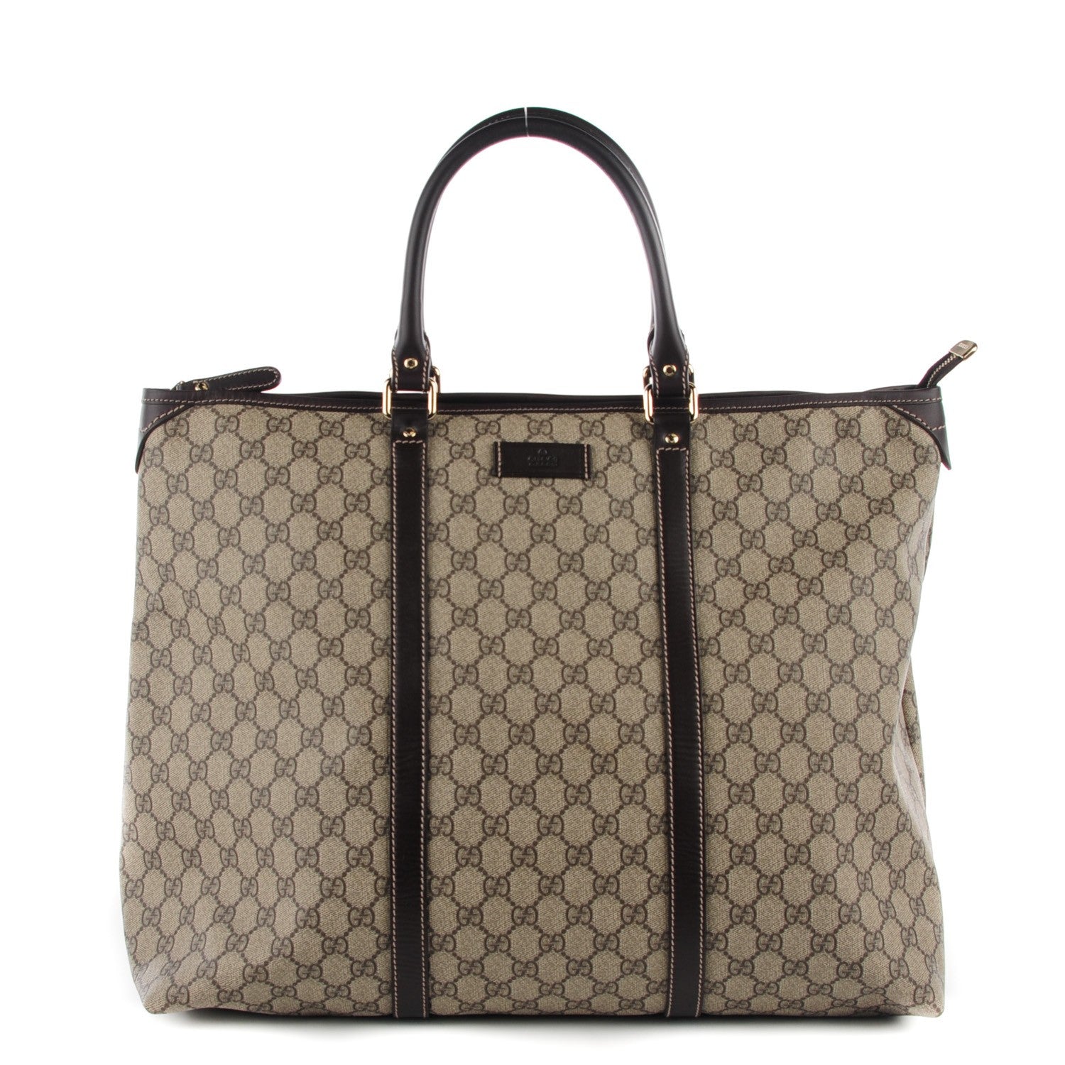 Gucci GG Plu Monogram Medium Joy Tote Bag Brown 1 of 7