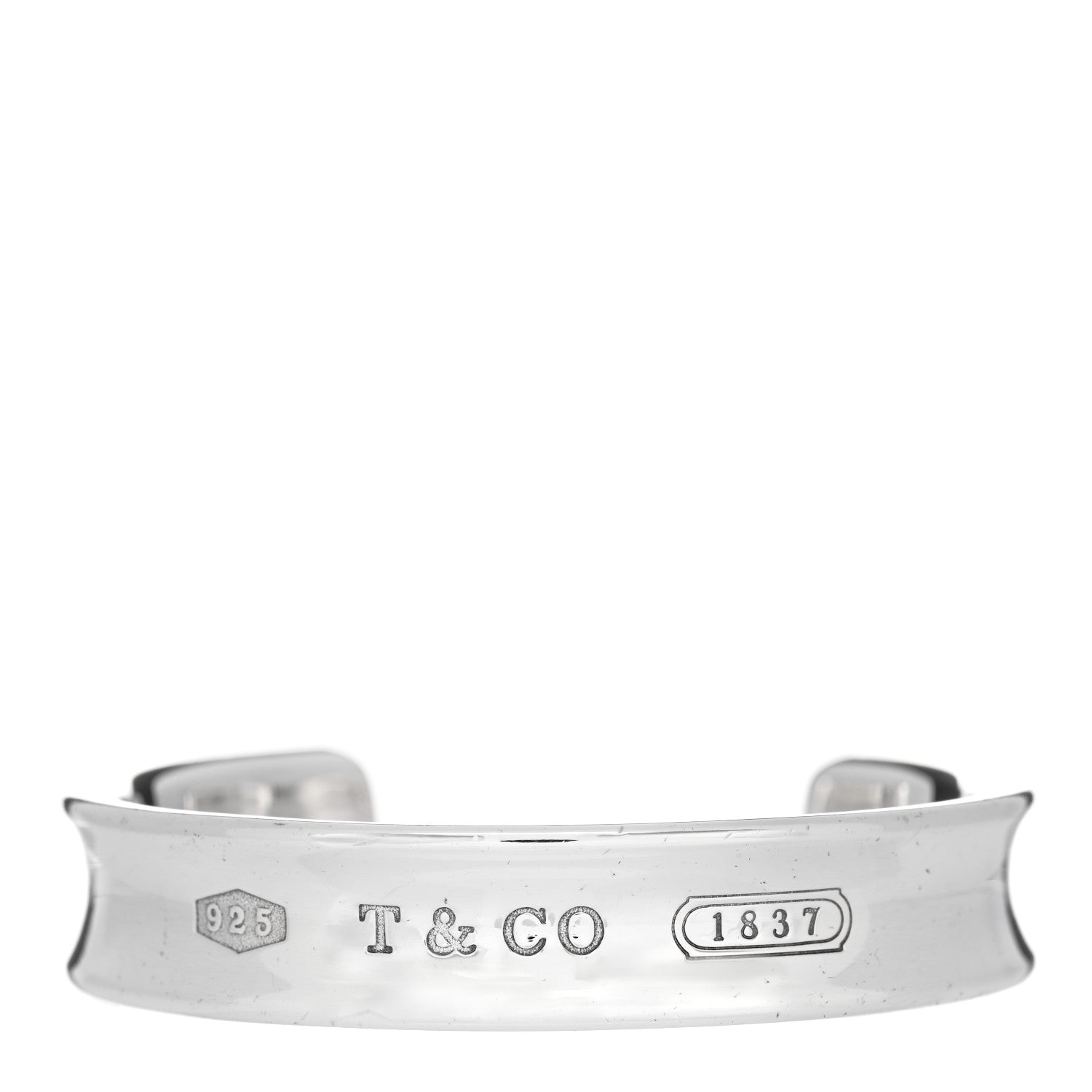 Tiffany Sterling Silver 1837 Cuff Bracelet 1 of 3