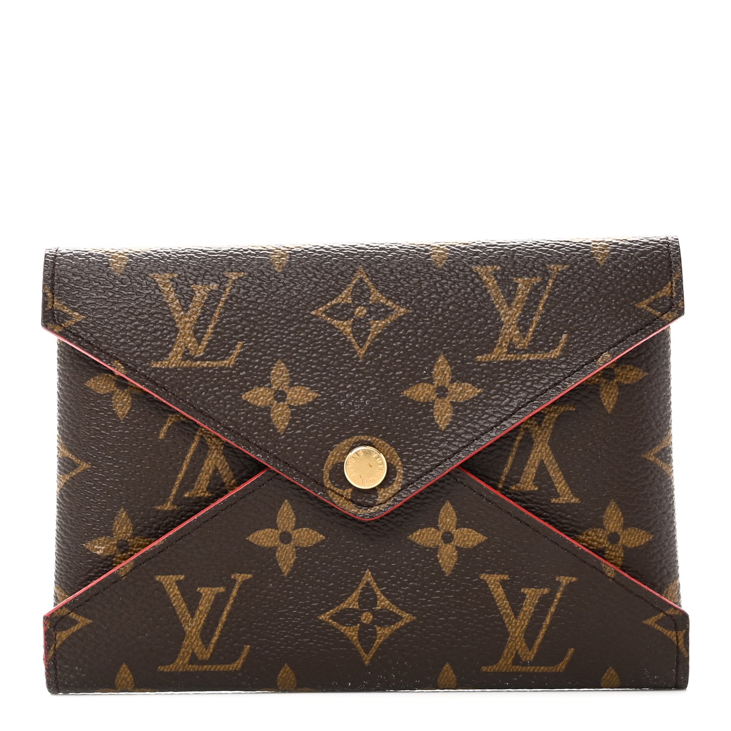 Monogram Medium Kirigami Pochette Insert Coquelicot