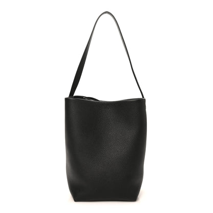 The Row Grained Calfskin Medium N/S Park Tote Black 1 of 9