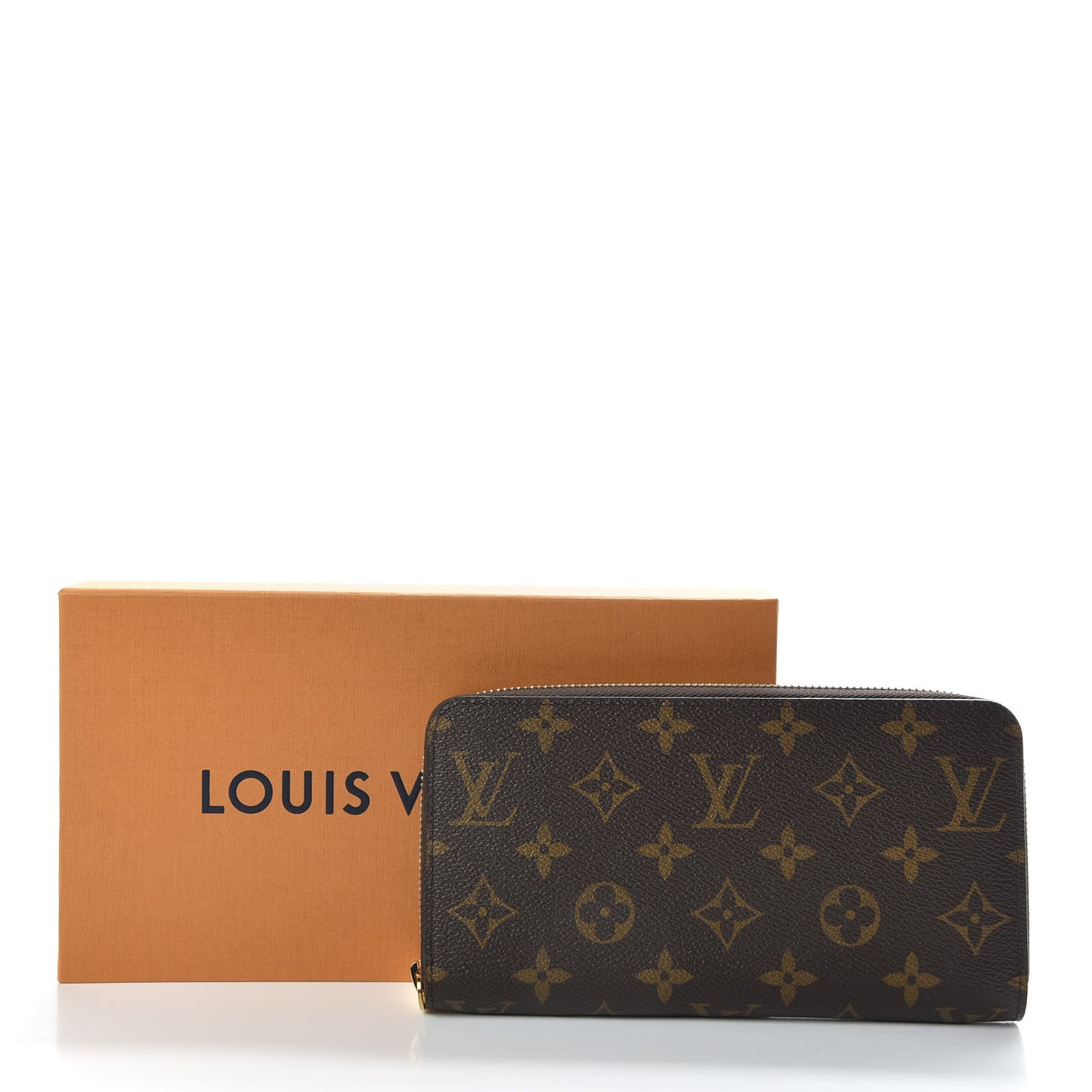 Monogram Zippy Wallet Coquelicot
