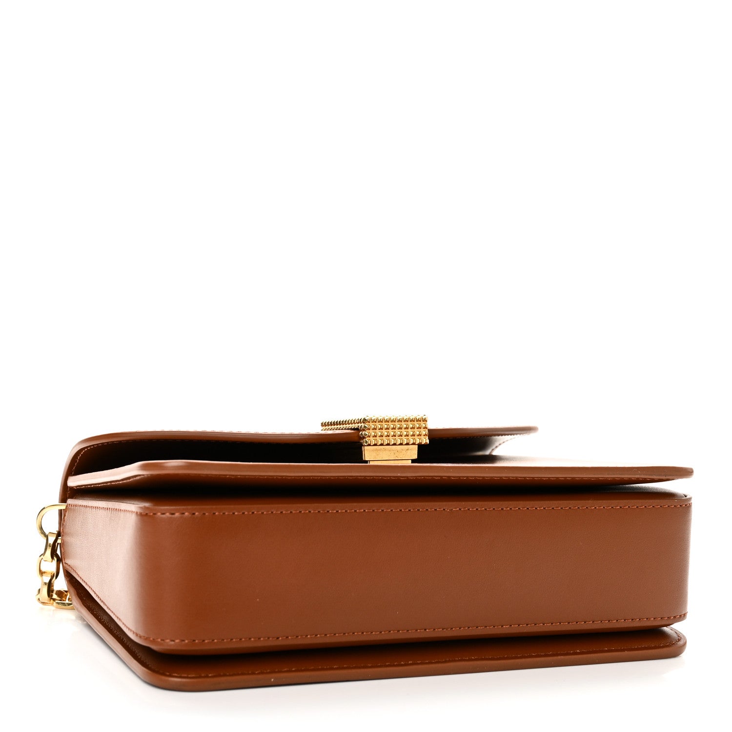 Lanvin Calfskin Concerto Chain Bag Tan 4 of 9