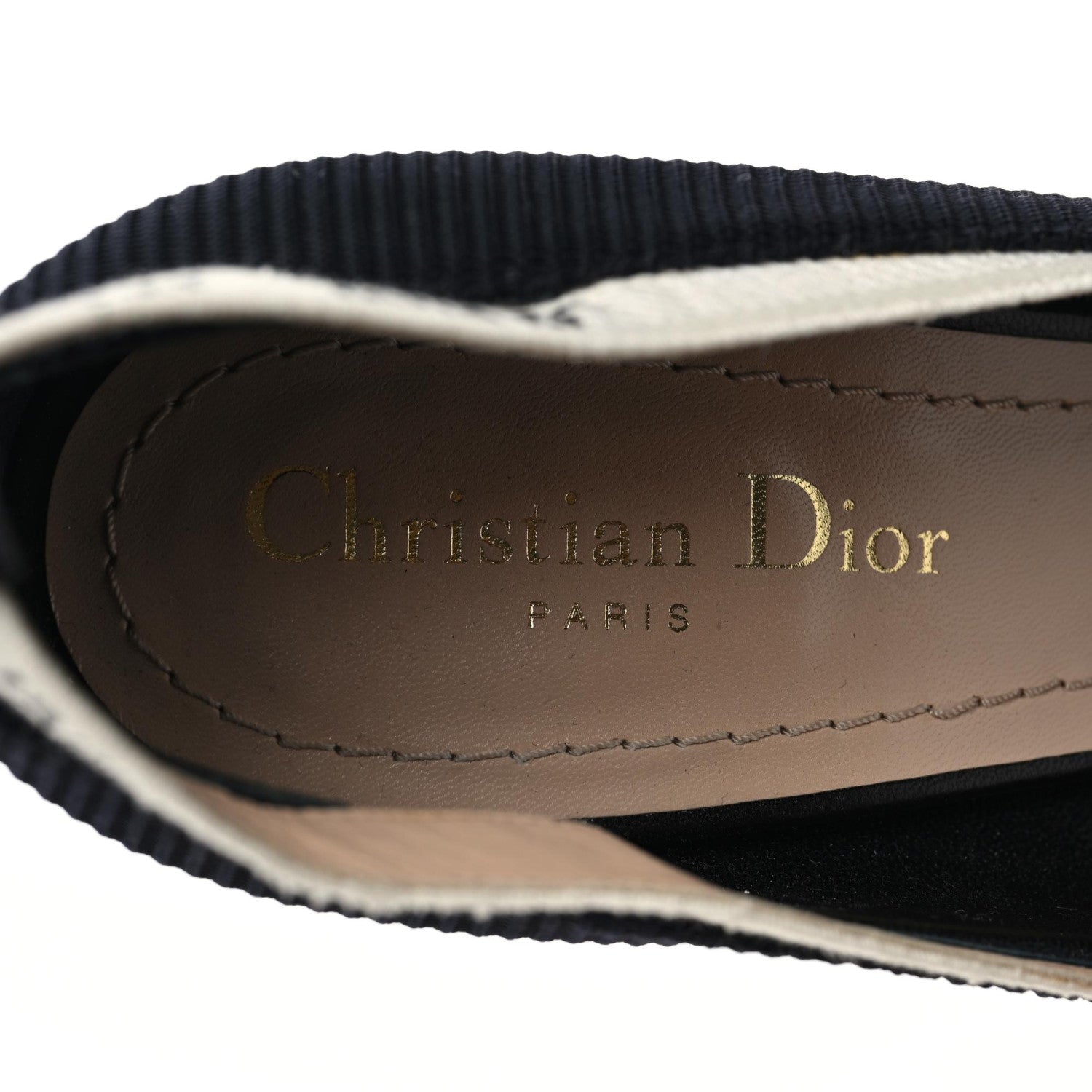 Christian Dior Technical Canvas J'Adior Ribbon Pumps 39.5 Black 8 of 10
