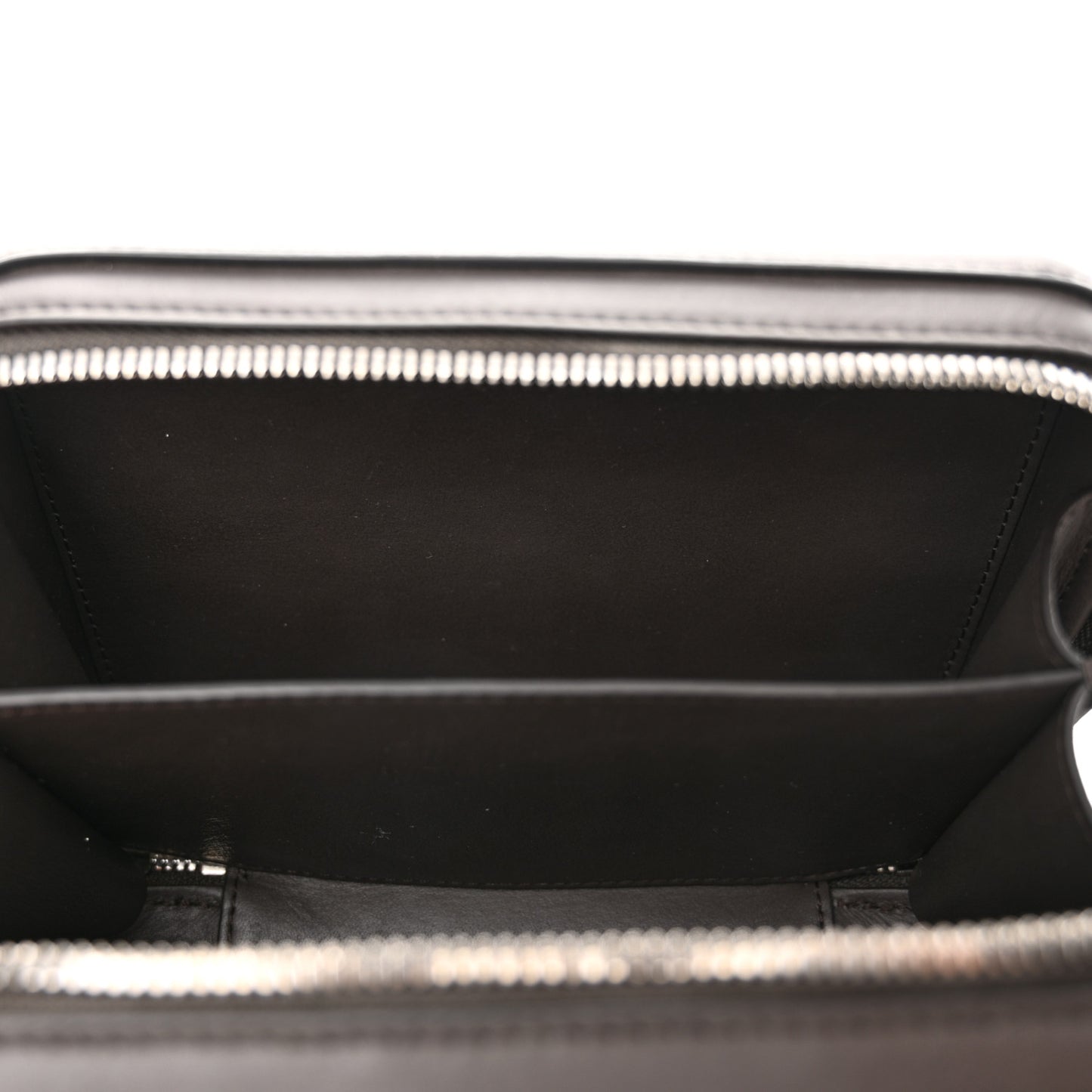 Calfskin Molded Sling Crossbody Bag Dark Grey