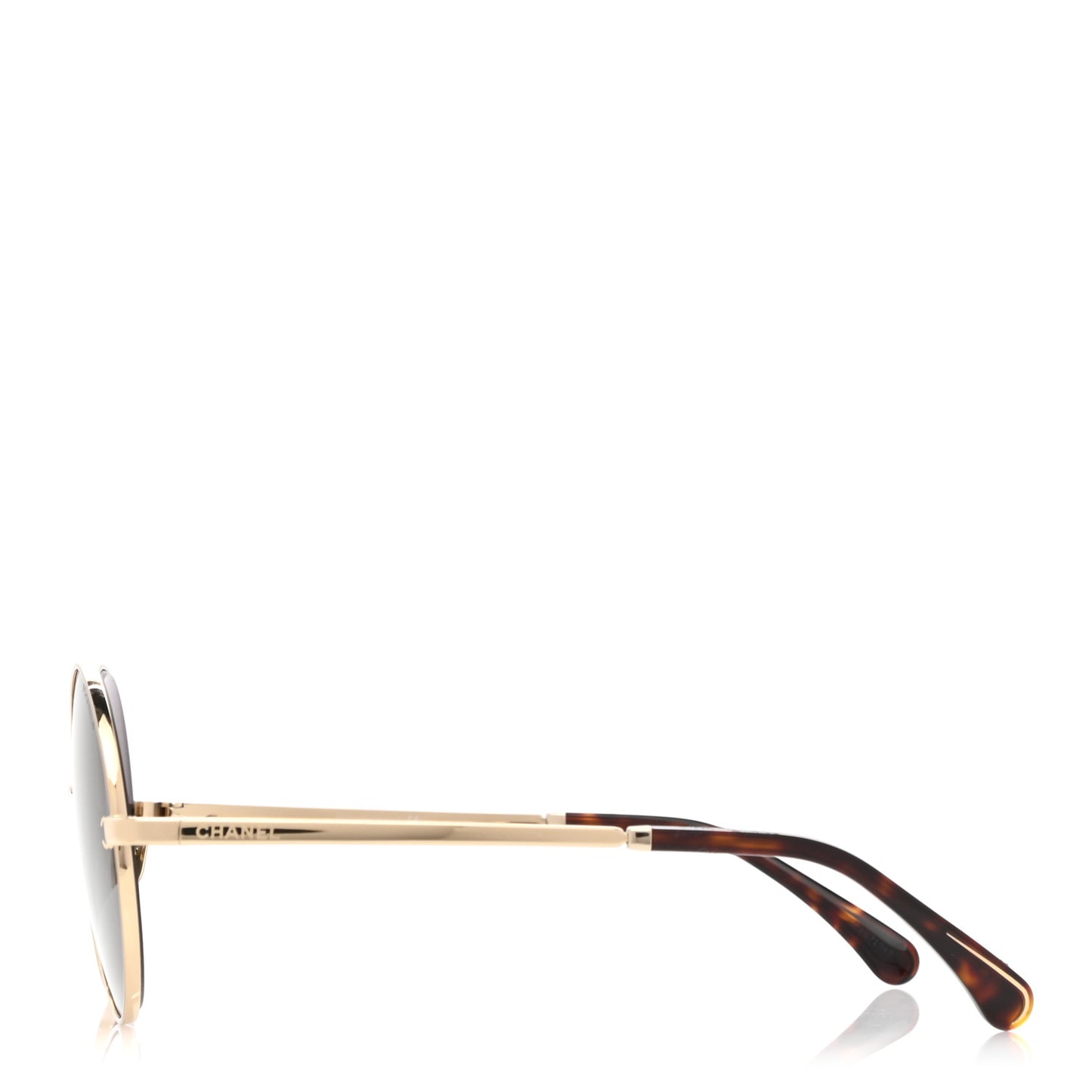 Round Sunglasses 4268 Gold