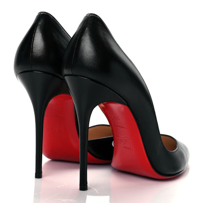 Christian Louboutin Shiny Nappa Iriza 100 Pumps 38.5 Black 3 of 6