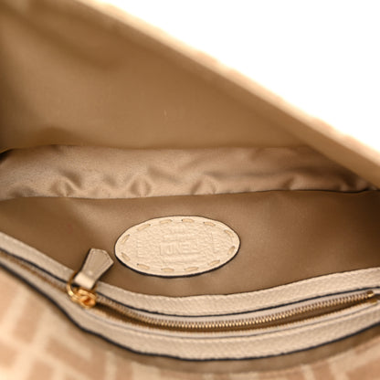 Fendi Wool Cuoio Romano Selleria FF 1974 Baguette 1997 Beige Cammello Camelia 5 of 10