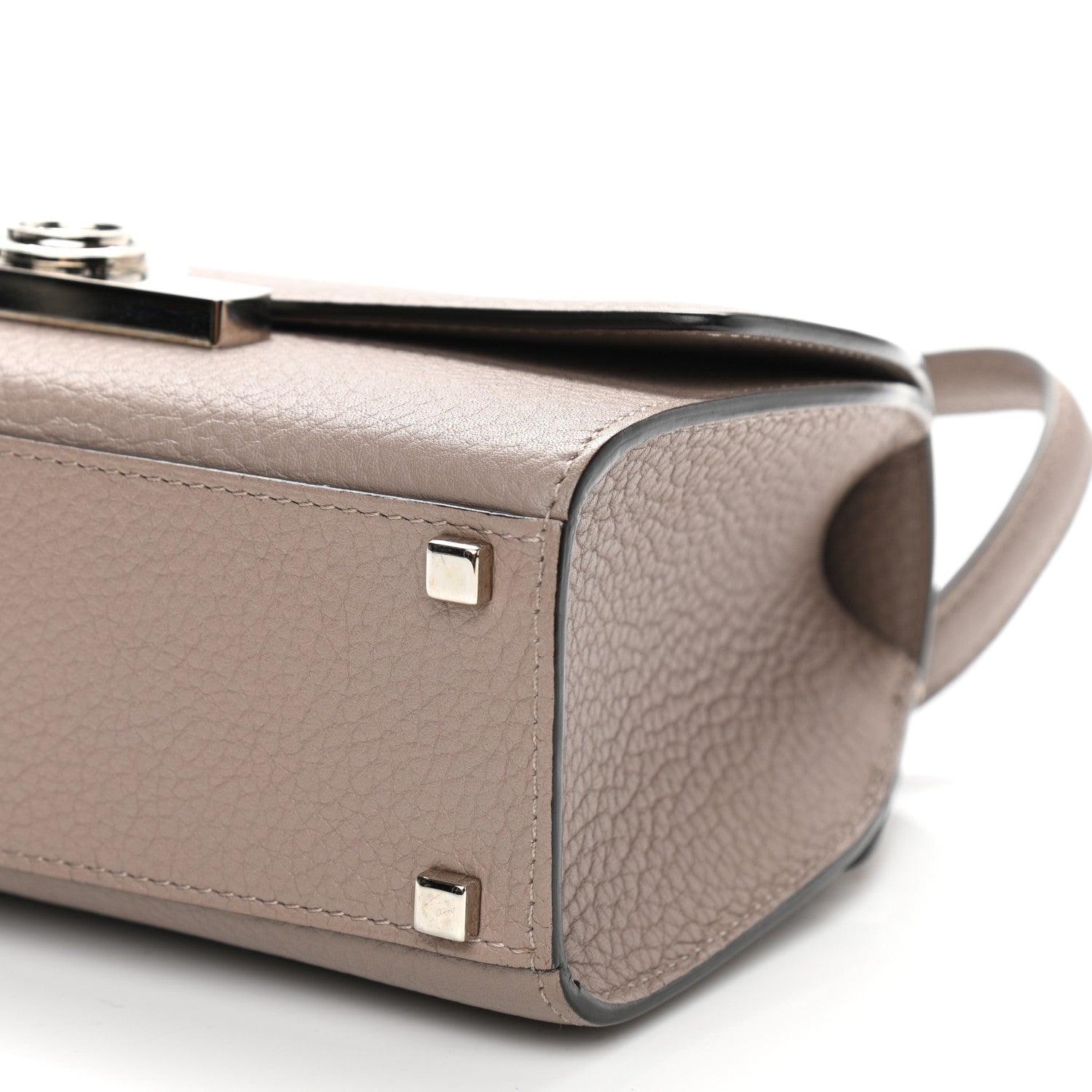 Moynat Taurillon Blush Rejane BB Tourterelle 9 of 9