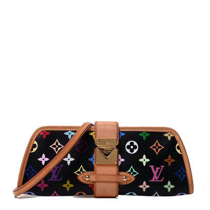 Louis Vuitton Monogram Multicolor Shirley Black 1 of 4