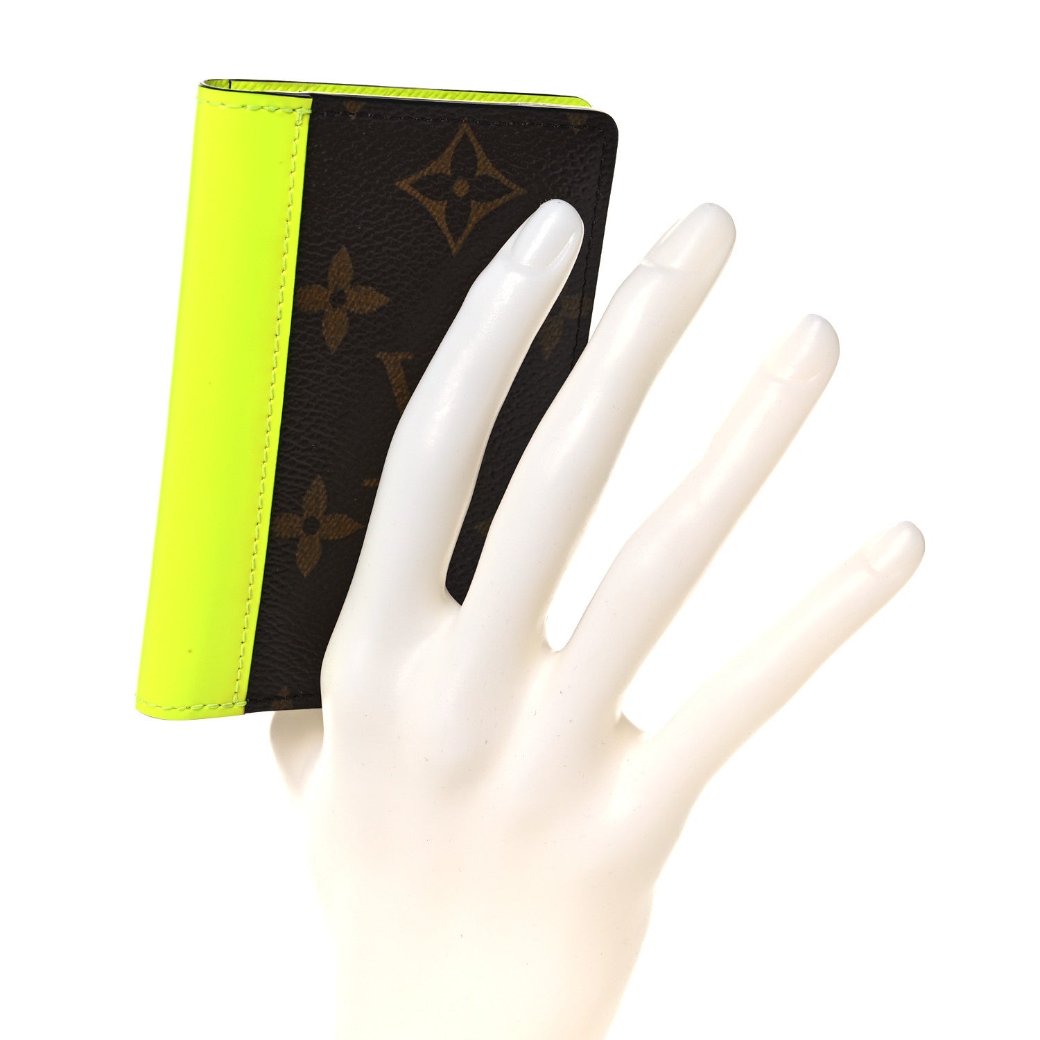 Louis Vuitton Monogram Pocket Organizer NM Yellow 2 of 8