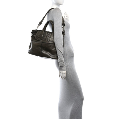 Givenchy Wrinkled Lambskin Medium Nightingale Light Khaki 2 of 11