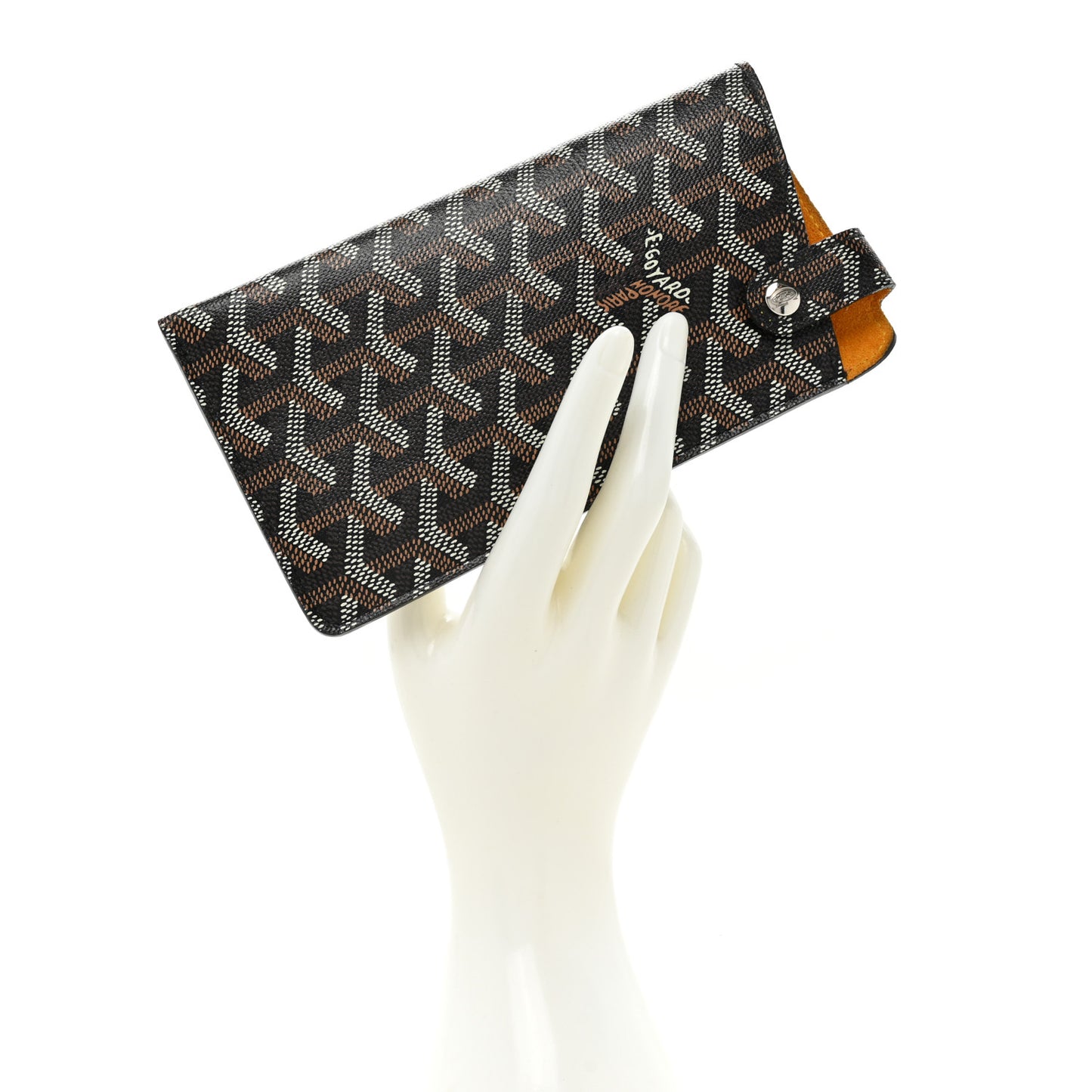 Goyardine Montmartre Glasses Case GM Black