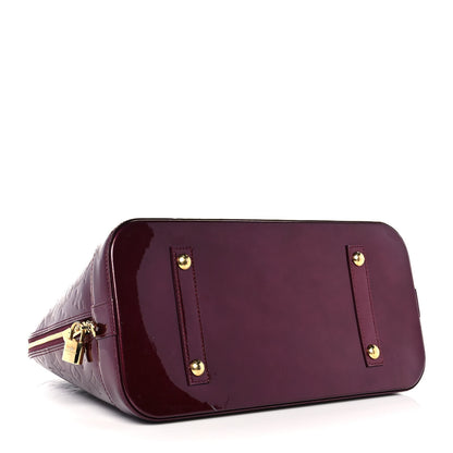 Louis Vuitton Vernis Alma GM Rouge Fauviste 4 of 9