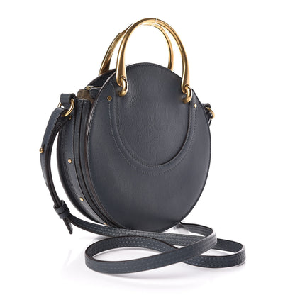 Chloe Goatskin Suede Small Pixie Bag Silver Blue 3 of 11