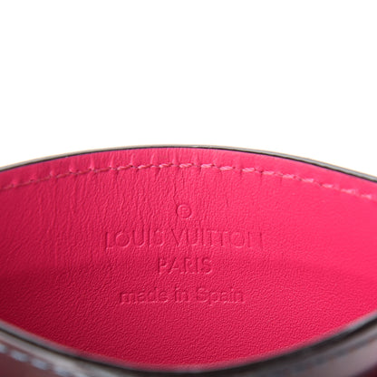 Louis Vuitton Metallic Vernis Card Holder Blue Pink 5 of 5