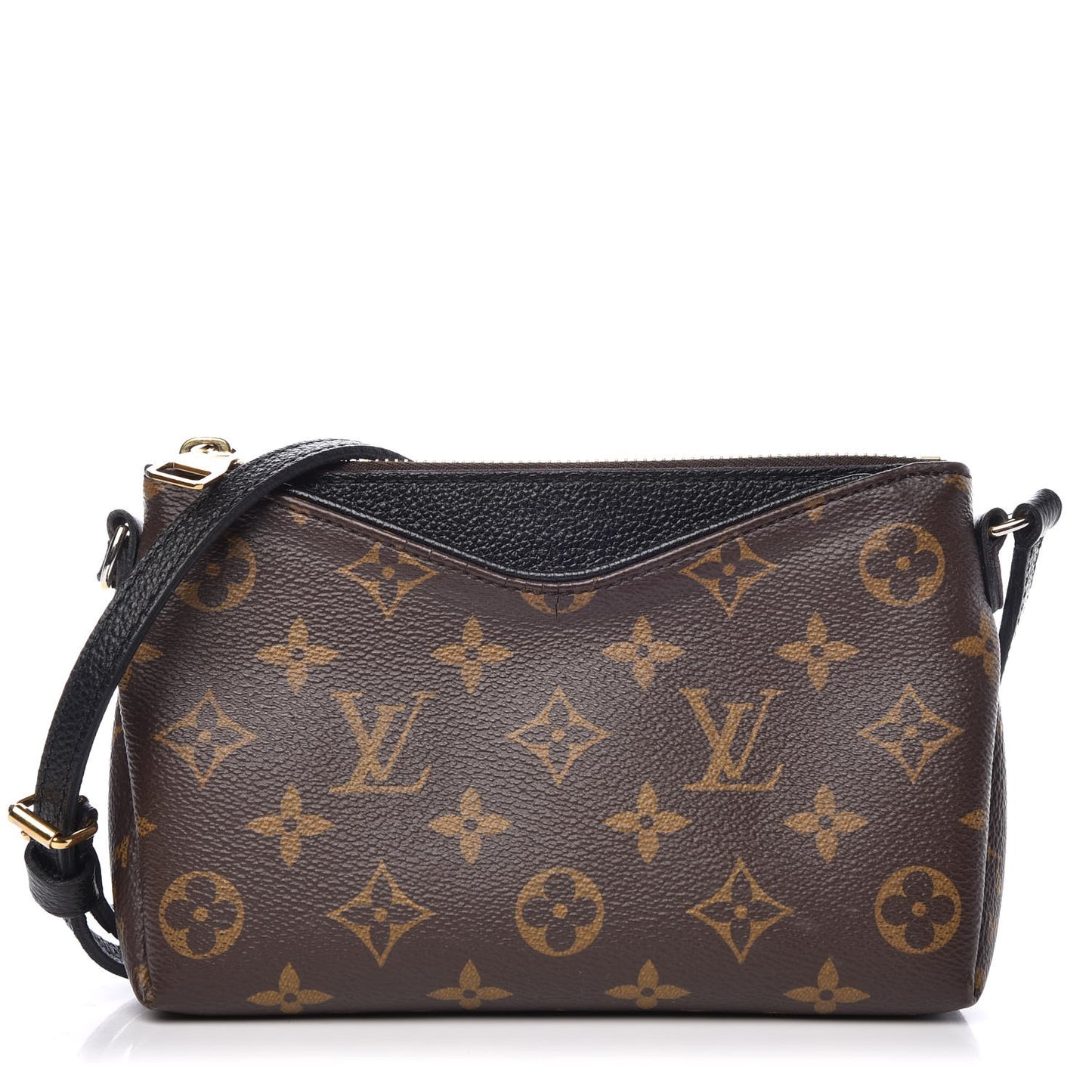 Monogram Pallas Crossbody Black
