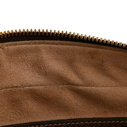 Gucci GG Supreme Monogram Web Small Ophidia Shoulder Bag Brown 11 of 13