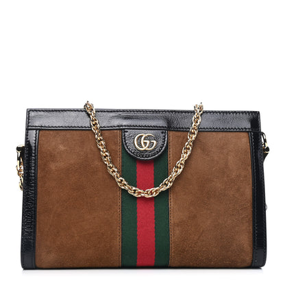 Gucci Monogram Medium Sukey Hobo Red 3 of 11