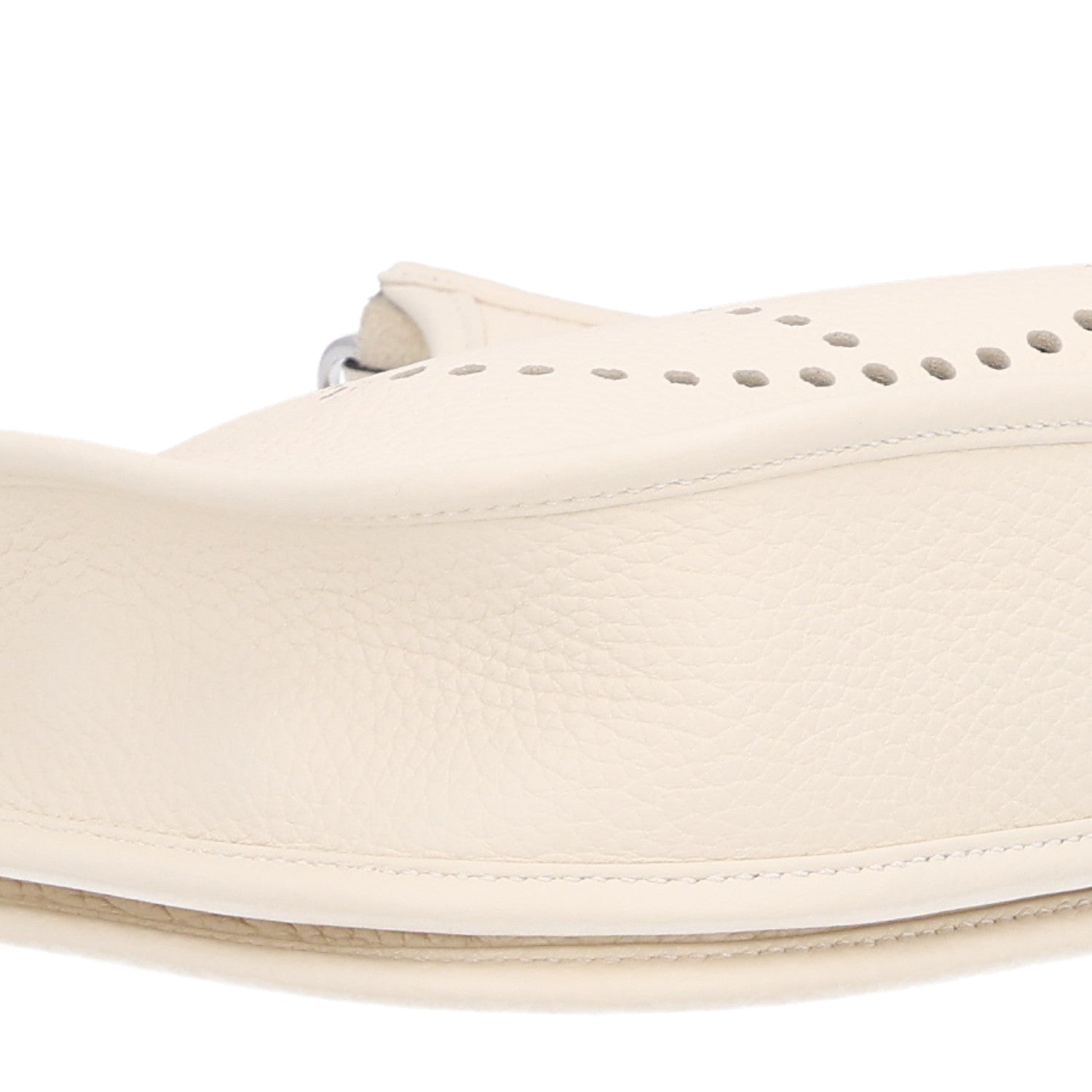 Hermes Taurillon Clemence Evelyne 23 Poche III Cream 9 of 10