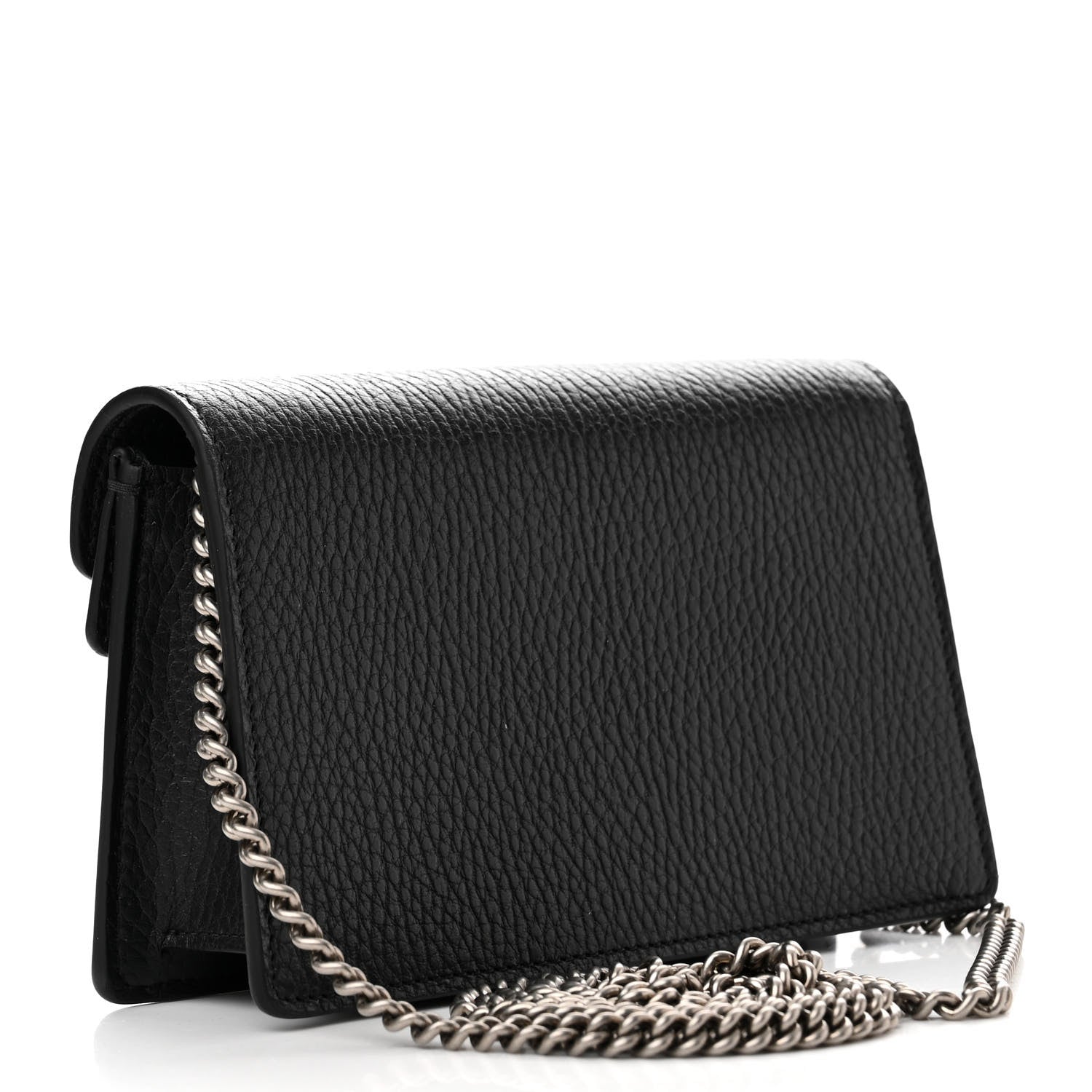 Gucci Calfskin Super Mini Dionysus Shoulder Bag Black 3 of 11