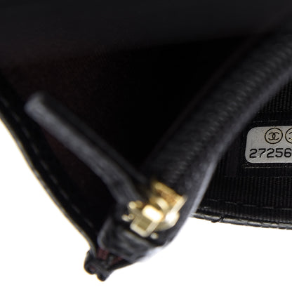 Chanel Caviar Quilted Wallet On Chain WOC Black 10 of 10