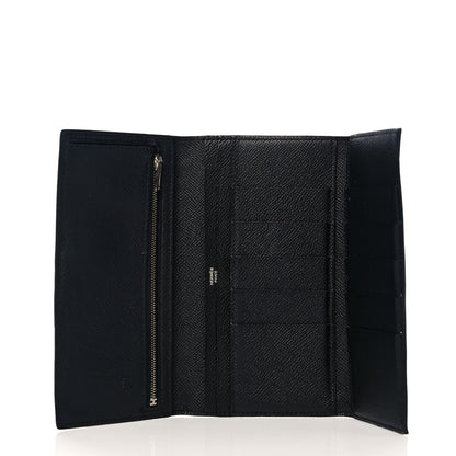 Hermes Epsom Tri-Fold Bearn Wallet Black 5 of 11