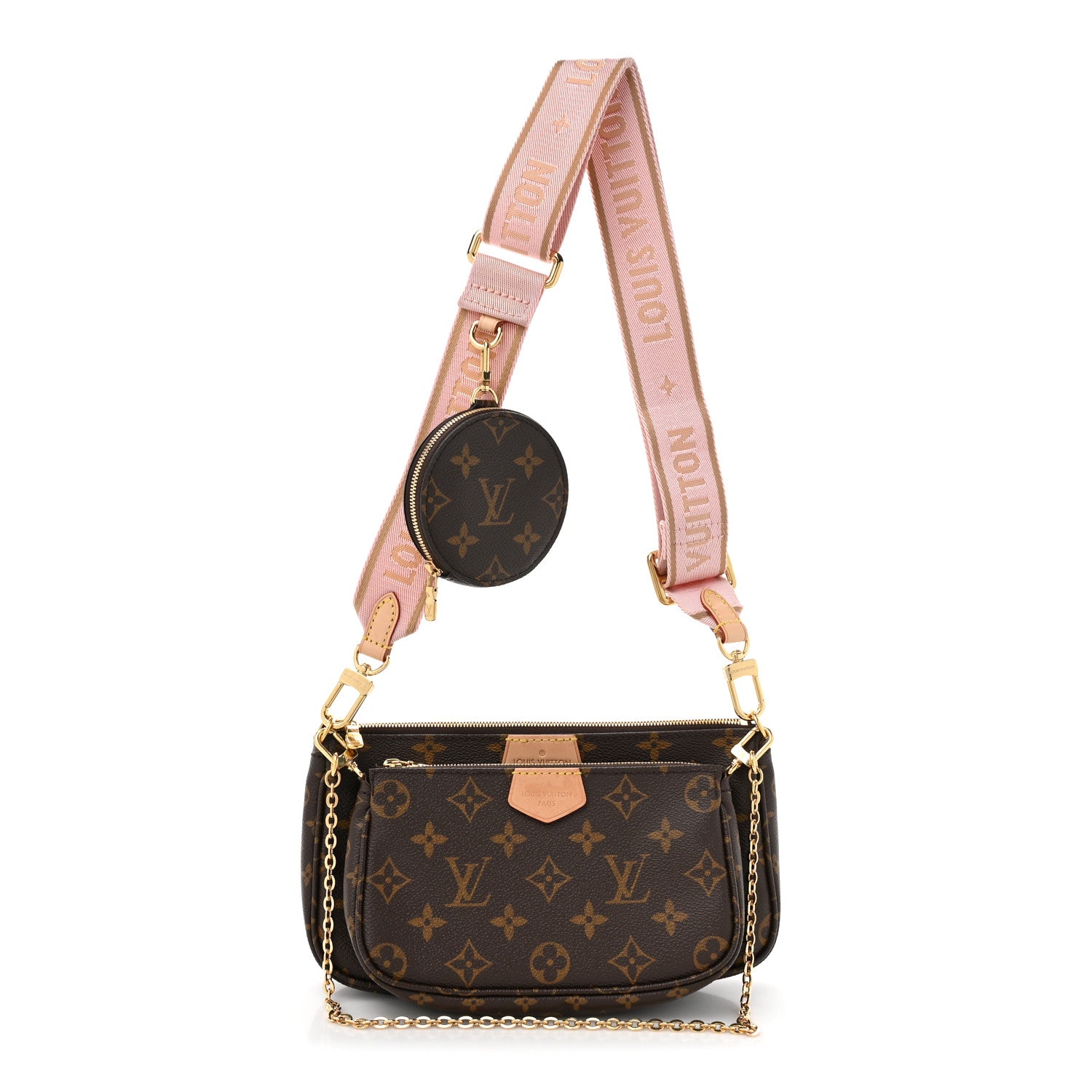Louis Vuitton Monogram Multi Pochette Accessories Rose Clair 1 of 13