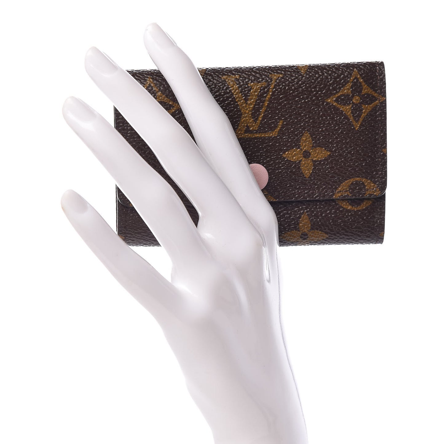Monogram Multicles 6 Key Holder Rose Ballerine