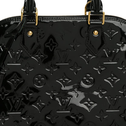 Louis Vuitton Vernis Alma PM Noir Magnetique 8 of 10