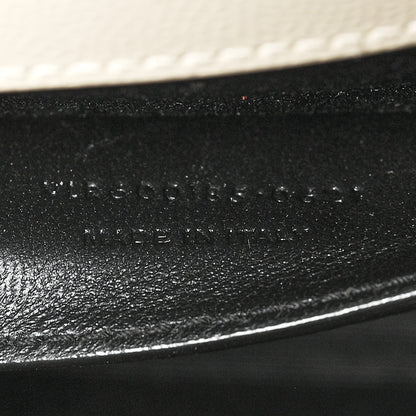 Saint Laurent Grain De Poudre Textured Mixed Matelasse Medium Triquilt Monogram Satchel Porcellana 7 of 10