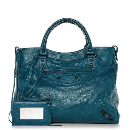 Balenciaga Agneau Classic Hardware Velo Lagon 1 of 11