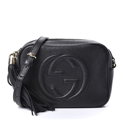 Gucci Pebbled Calfskin Small Soho Disco Bag Black 1 of 9