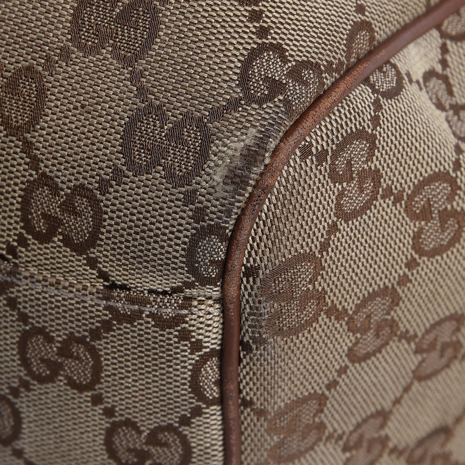 Gucci Monogram Large Sukey Tote Brown 13 of 13