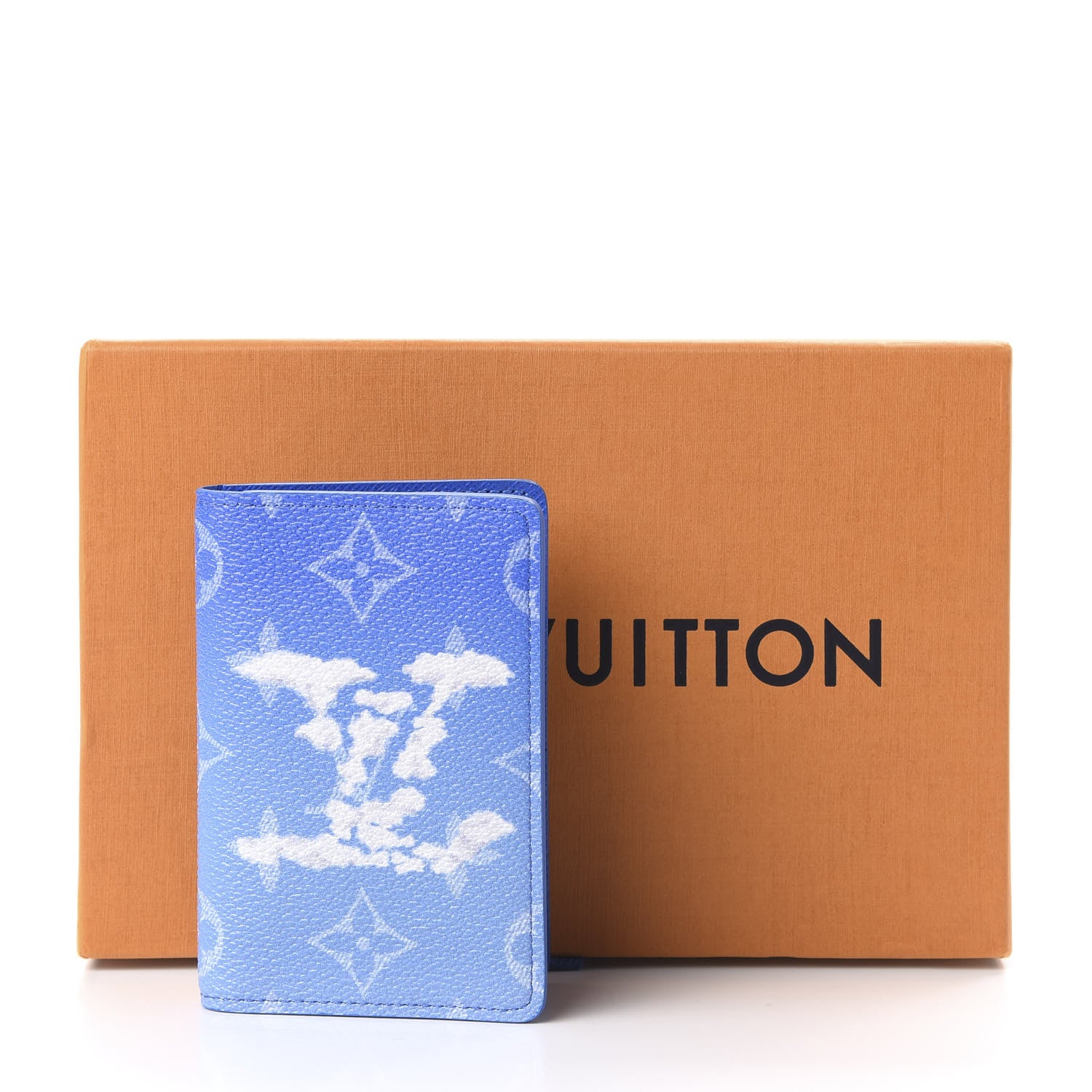 Louis Vuitton Monogram Clouds Pocket Organizer Blue 10 of 10