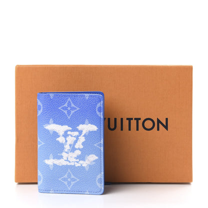 Louis Vuitton Monogram Clouds Pocket Organizer Blue 10 of 10