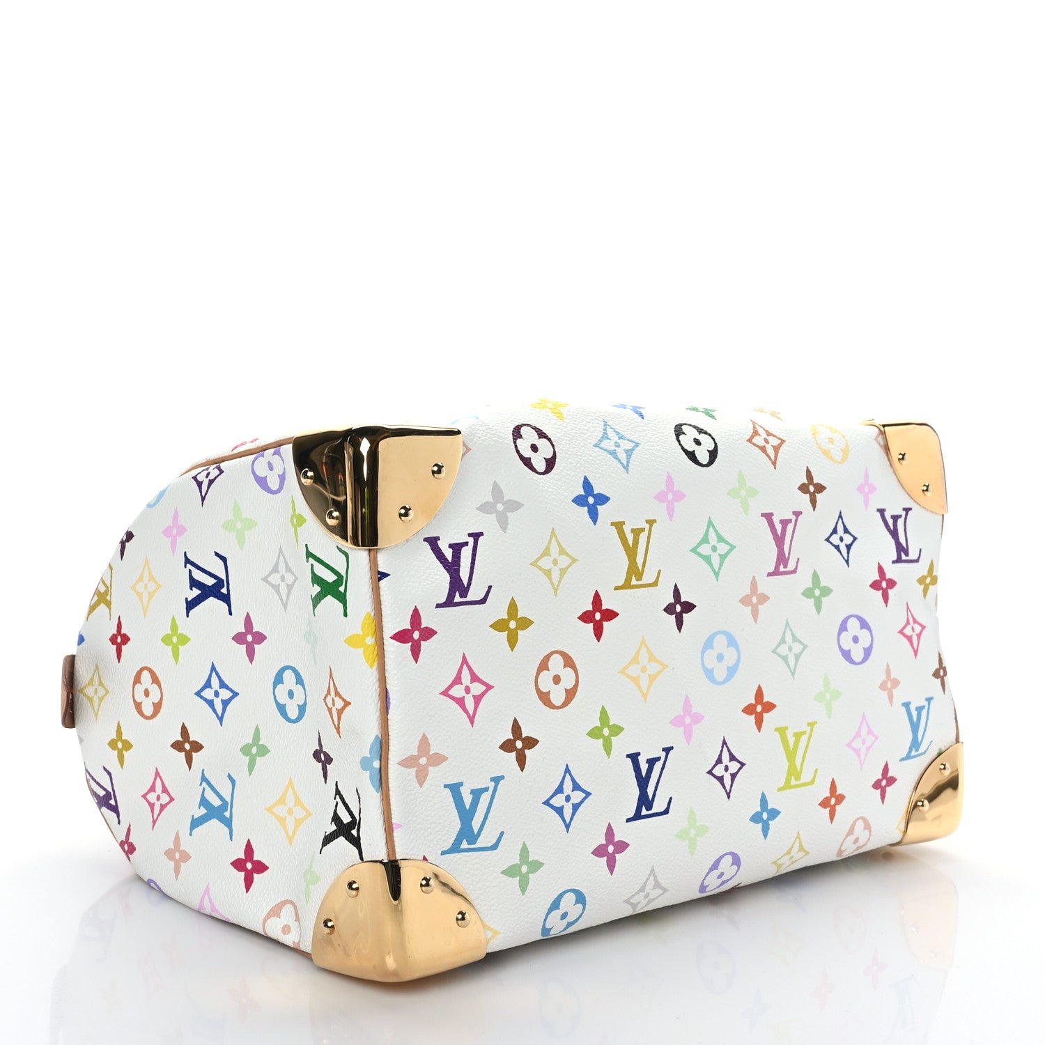 Louis Vuitton Monogram Multicolor Speedy 30 White 4 of 8
