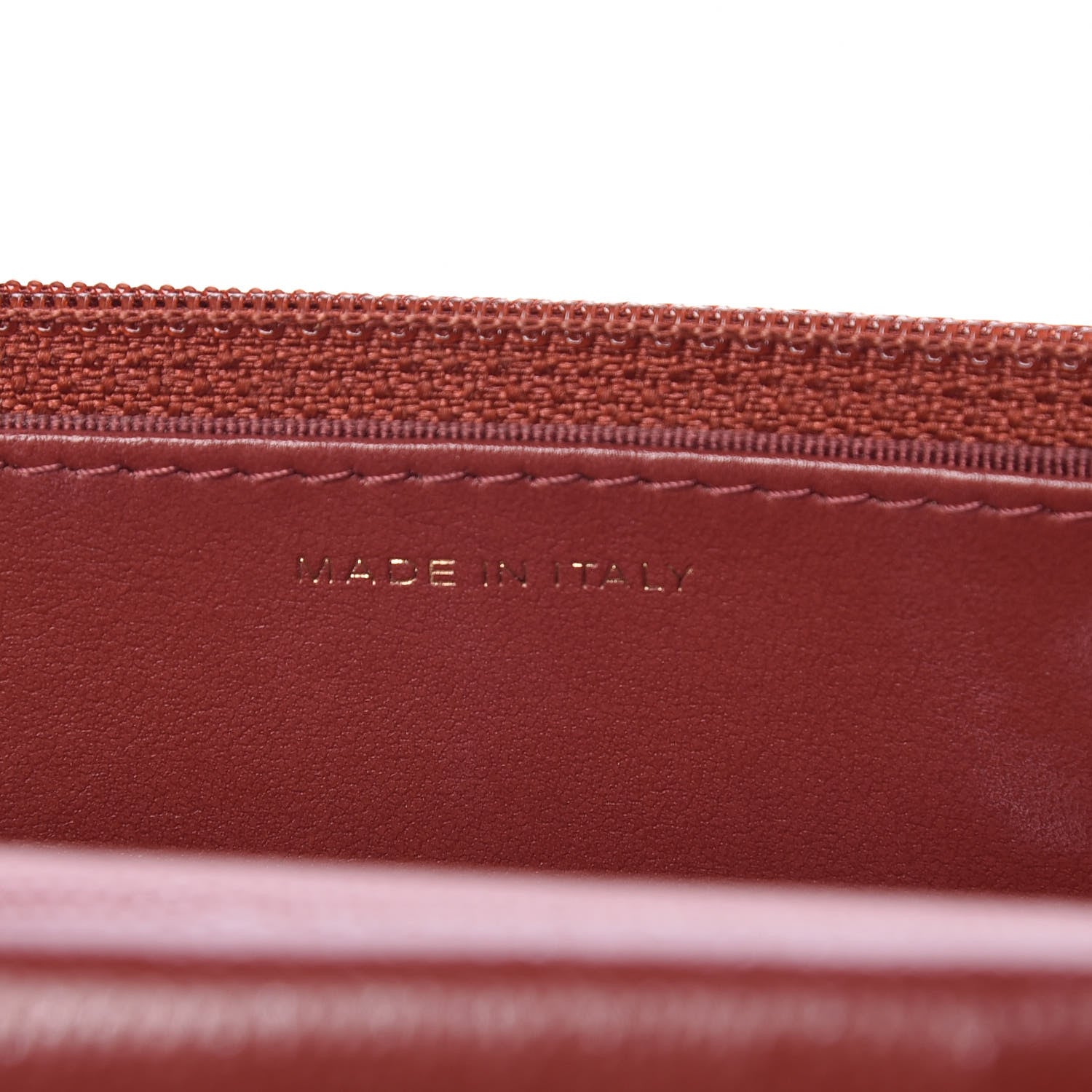 Chanel Metallic Caviar Quilted Wallet On Chain WOC Red 7 of 13