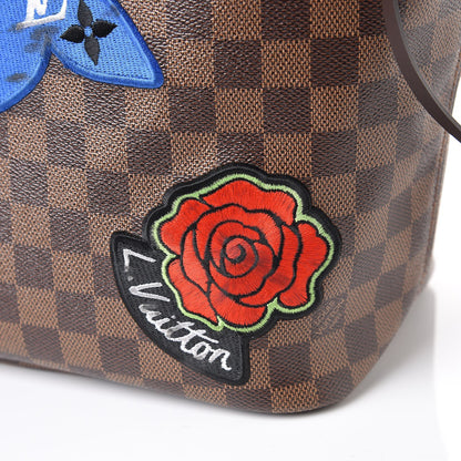 Louis Vuitton Damier Ebene Travel Stickers Neo Neverfull MM 16 of 17