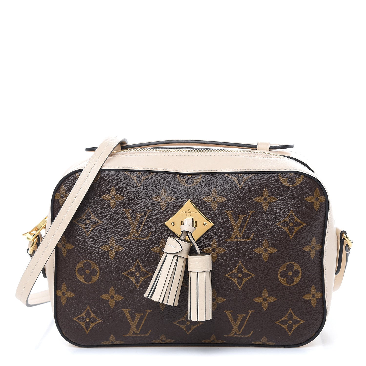 Louis Vuitton Monogram Saintonge Creme 1 of 12